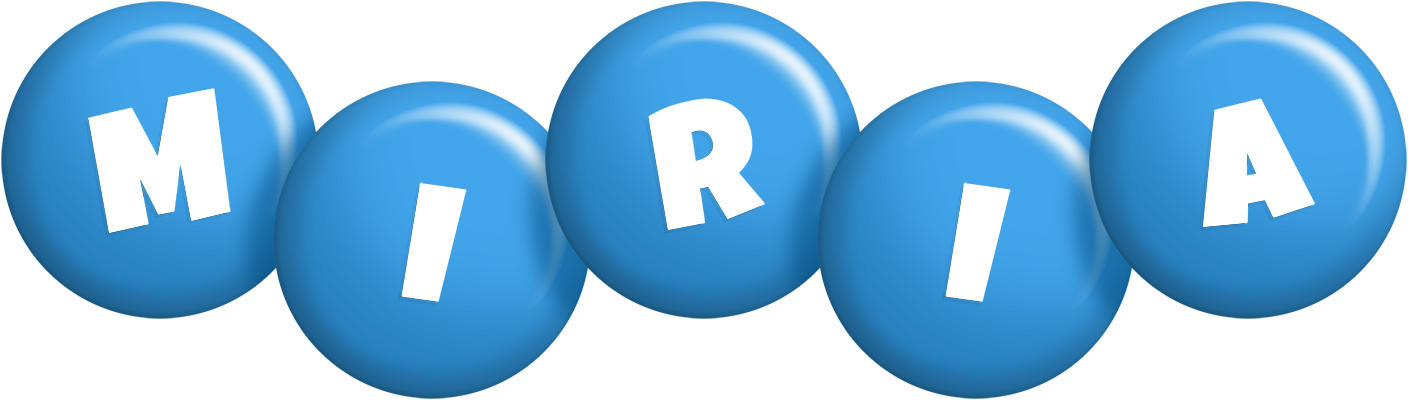 Miria candy-blue logo