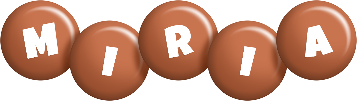 Miria candy-brown logo