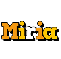 Miria cartoon logo