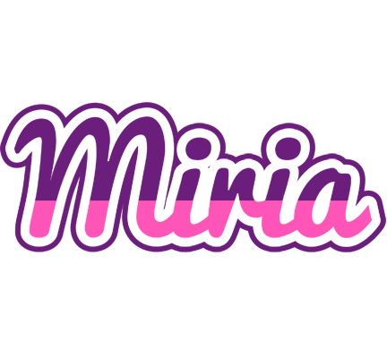 Miria cheerful logo
