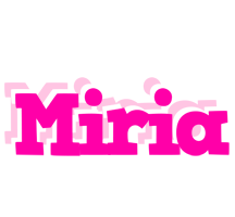 Miria dancing logo