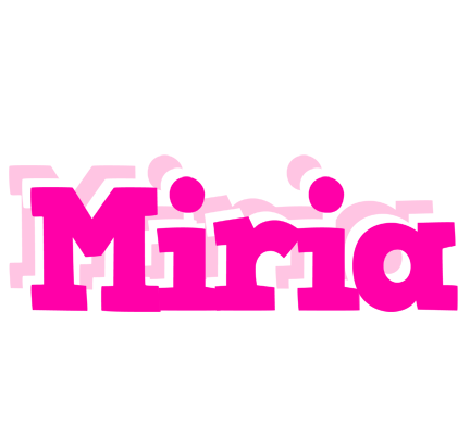 Miria dancing logo