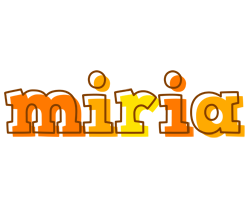 Miria desert logo