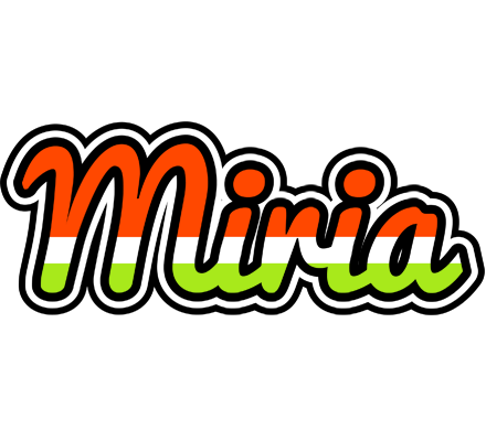 Miria exotic logo