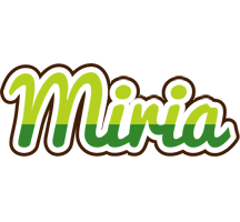 Miria golfing logo