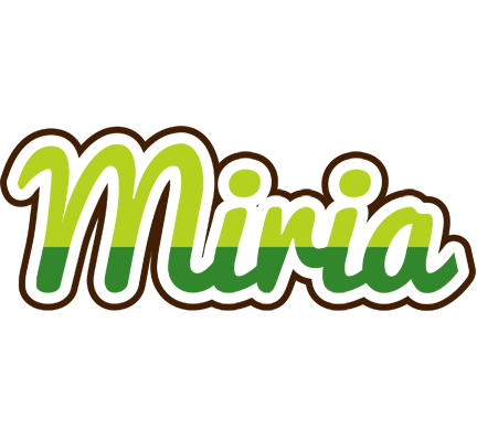 Miria golfing logo