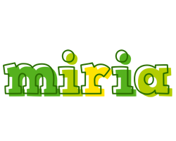 Miria juice logo