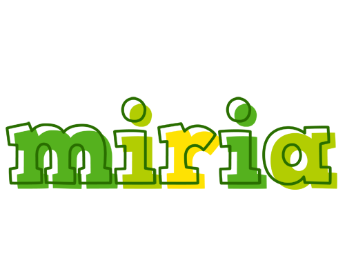Miria juice logo