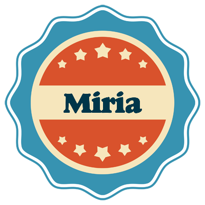Miria labels logo