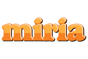 Miria orange logo