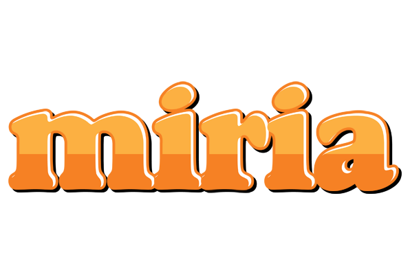 Miria orange logo