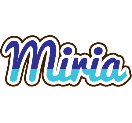 Miria raining logo