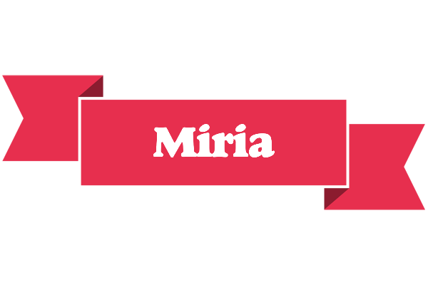 Miria sale logo