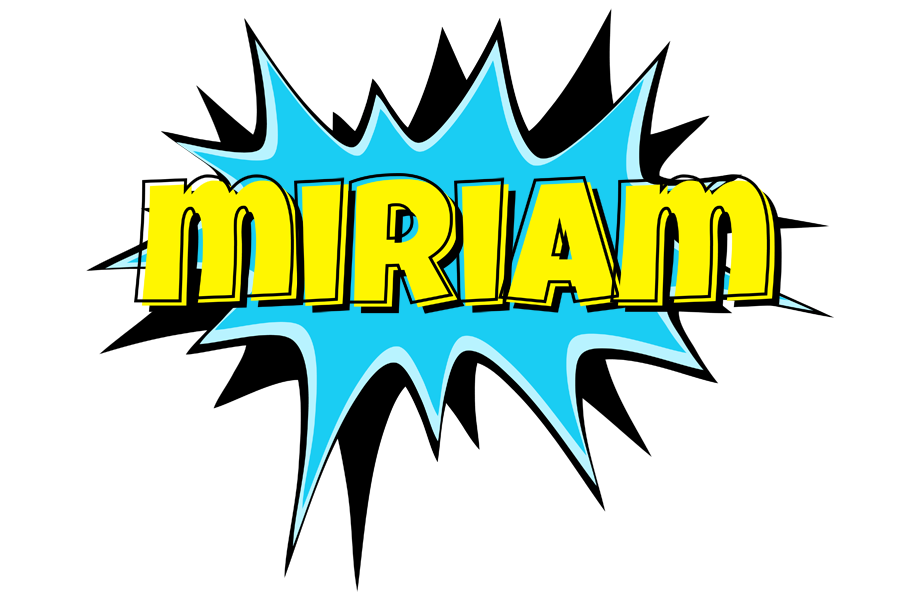Miriam amazing logo