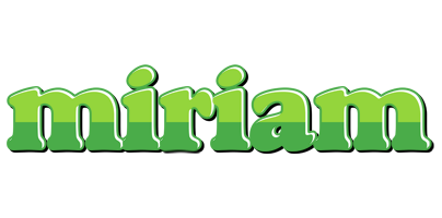 Miriam apple logo