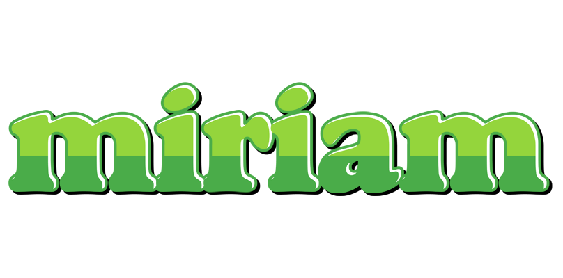Miriam apple logo