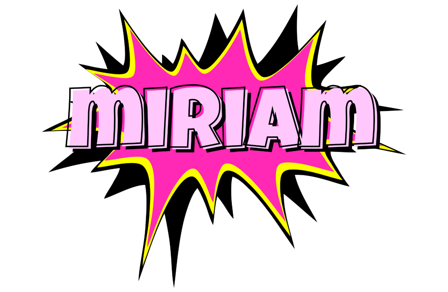 Miriam badabing logo