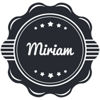 Miriam badge logo