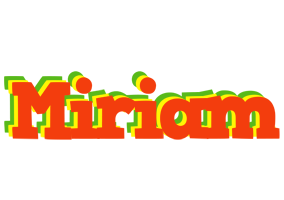 Miriam bbq logo