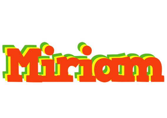 Miriam bbq logo