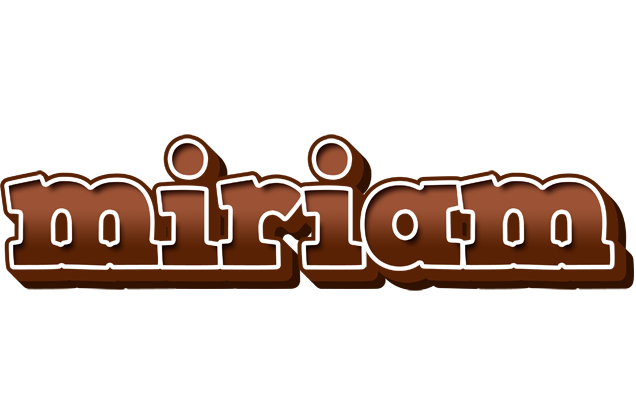 Miriam brownie logo