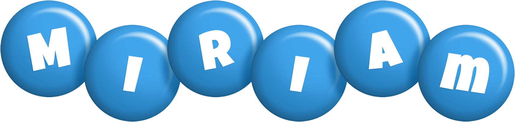 Miriam candy-blue logo