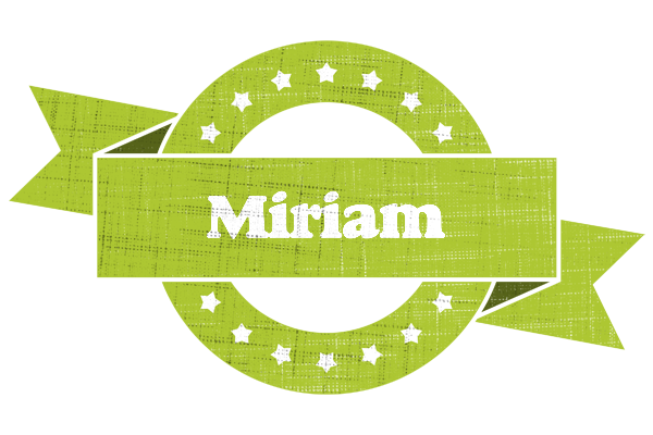 Miriam change logo
