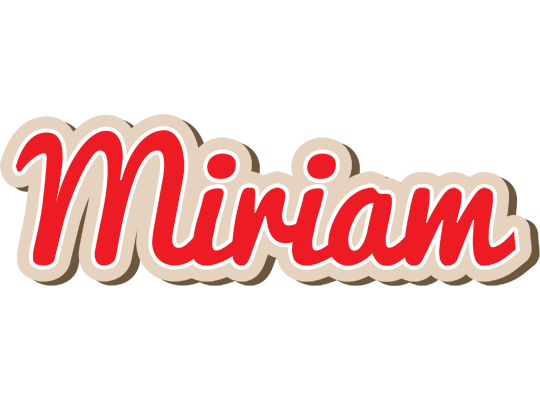 Miriam chocolate logo