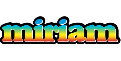 Miriam color logo