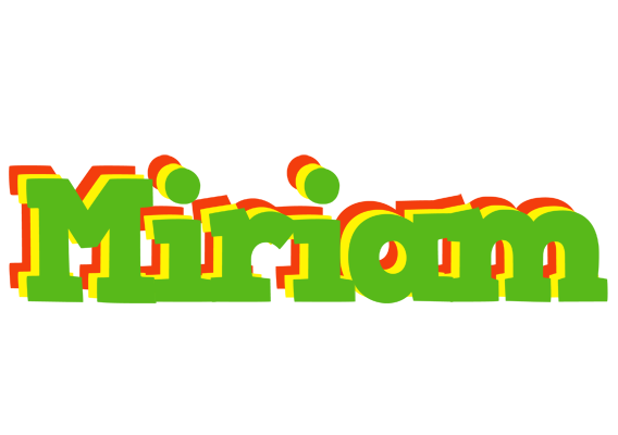 Miriam crocodile logo