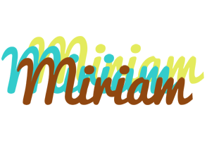 Miriam cupcake logo