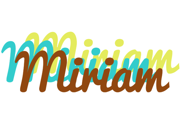 Miriam cupcake logo