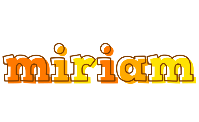 Miriam desert logo