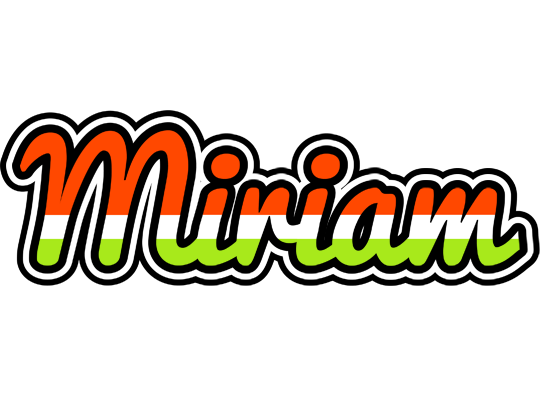 Miriam exotic logo