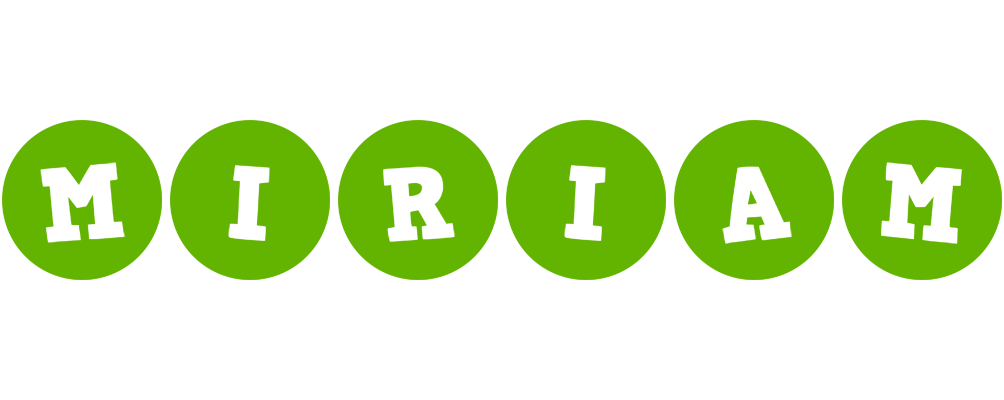 Miriam games logo