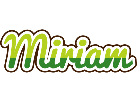 Miriam golfing logo