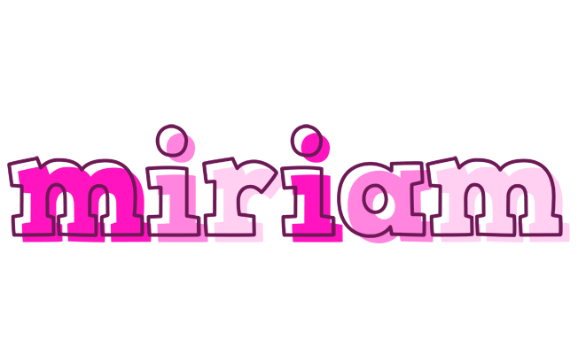 Miriam hello logo