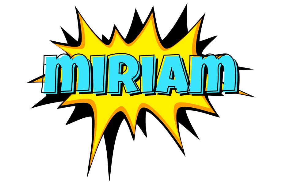 Miriam indycar logo