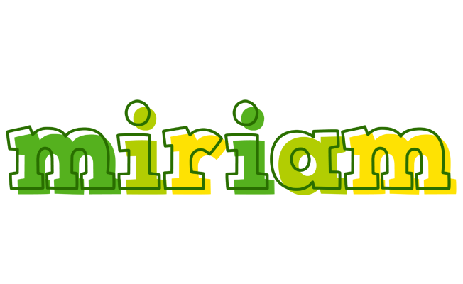 Miriam juice logo