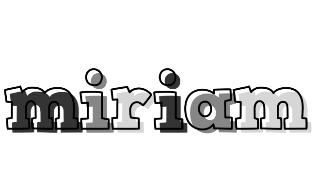 Miriam night logo