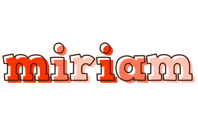 Miriam paint logo