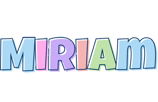 Miriam pastel logo