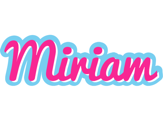 Miriam popstar logo