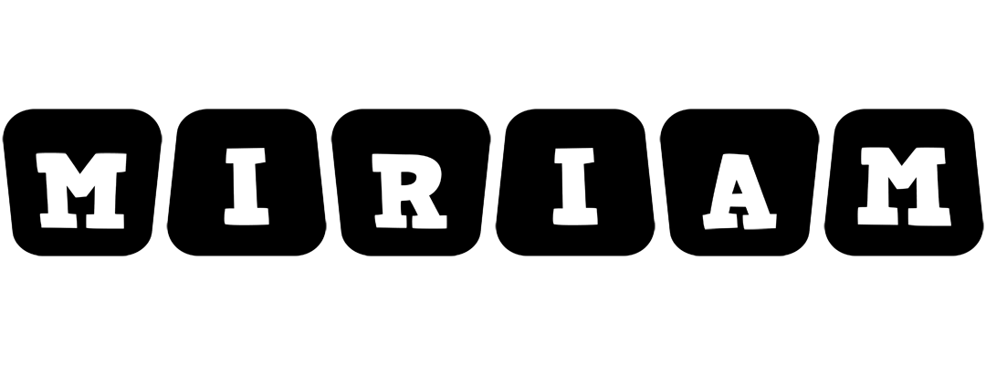 Miriam racing logo
