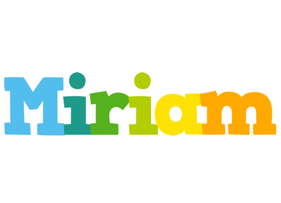 Miriam rainbows logo