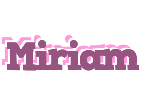 Miriam relaxing logo