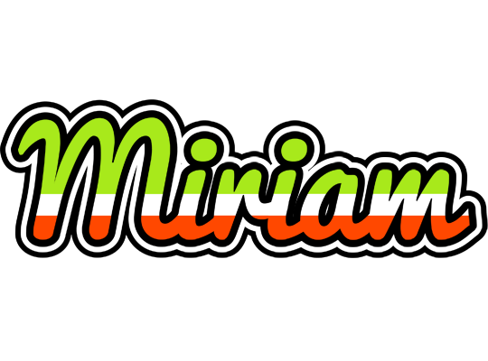 Miriam superfun logo