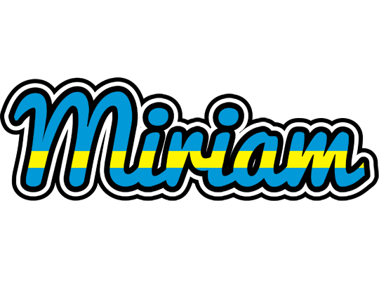 Miriam sweden logo