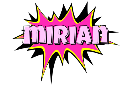 Mirian badabing logo