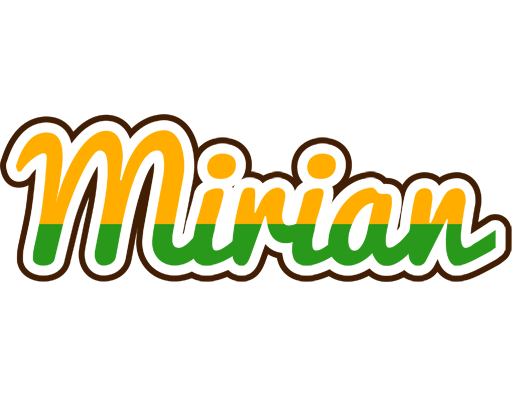 Mirian banana logo